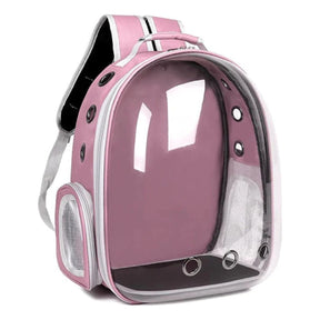 Mochila Pet Visão Panorâmica Astronauta Cachorro Gato Cão