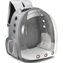 Mochila Pet Visão Panorâmica Astronauta Cachorro Gato Cão